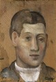 若い男の肖像 1915年 パブロ・ピカソ